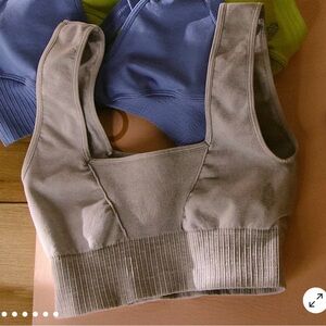 Free People Movement Good Karma Square-Neck Bra